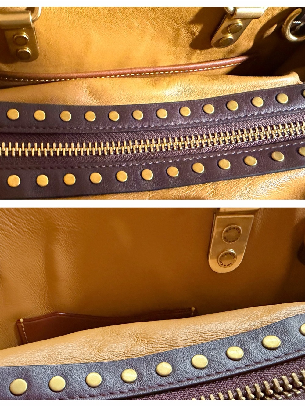 Coach Rogue 25 Studded and Dinosaur Charm Set - Picture 12 of 15